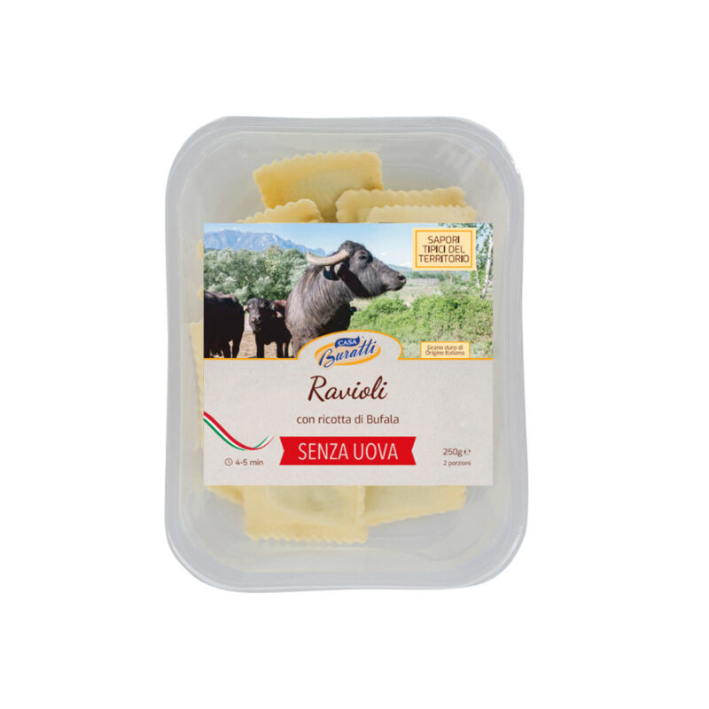 Ravioli con Ricotta di Bufala